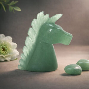 Green Jade Unicorn