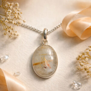 Golden Rutile Pendant