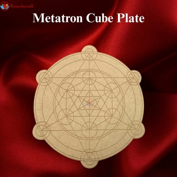 Metatron Cube Plate