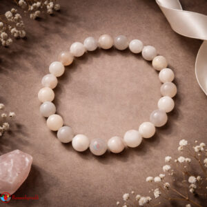 White Moonstone Bracelet