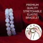 Blue Lace Agate Bracelet 7-8mm