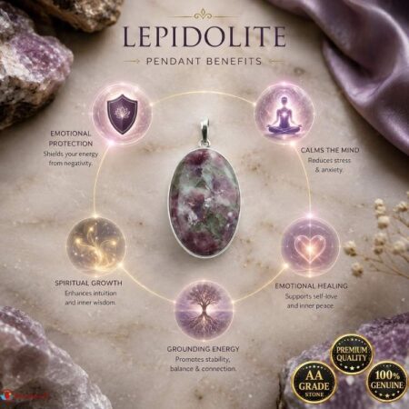 Lepidolite Pendant