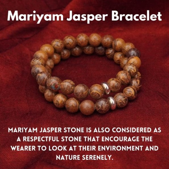 Mariyam Jasper Bracelet 8mm