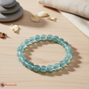 Aquamarine Bracelet 8mm Bracelet