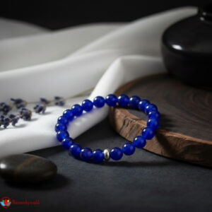 Blue Onyx Bracelet 8mm