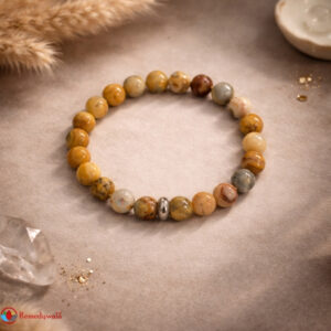 Crazy Laced Agate Bracelet 8mm