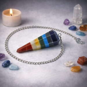 7 Chakra Crystal Dowsing Pendulum