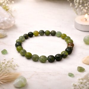 Green Jadeite Bracelet 8mm