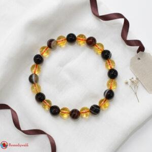 Citrine Sulemani Combination Bracelet 8mm