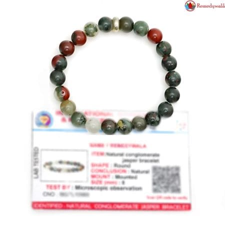 Conglomerate Jasper Bracelet 8mm