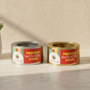 Brass and Stainless Steel Strip Combo (8 Feet 18mm Width, 0.2 mm Gauge, Brass, Stainless Steel, 2 Pieces)