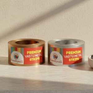 Aluminum and Copper Strip Combo (8 Feet 18mm Width, 0.2 mm Gauge, Aluminum, Copper, 2 Pieces)