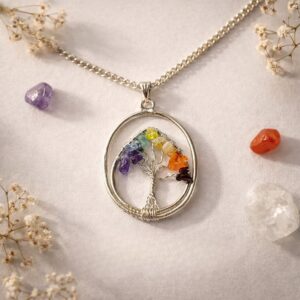 7 Chakra Tree Pendant