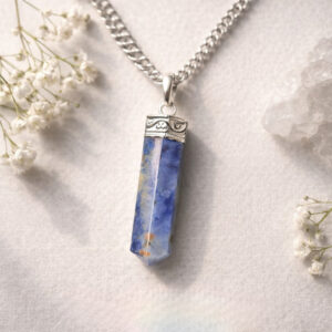 Sodalite Pencil Pendant