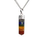 7 Chakra Pencil Pendant