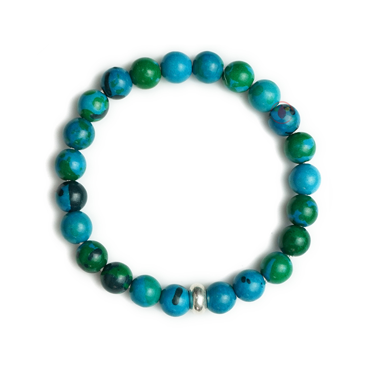 6mm Azurite Bracelet | GemCity.Co