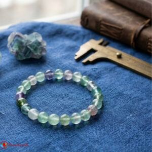 Multicolor Fluorite Natural Stone Bracelet
