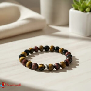 Multicolor Tiger Eye Bracelet 8mm