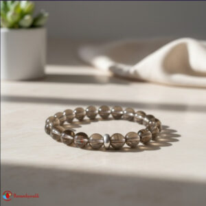 Smoky Quartz Bracelet 8mm