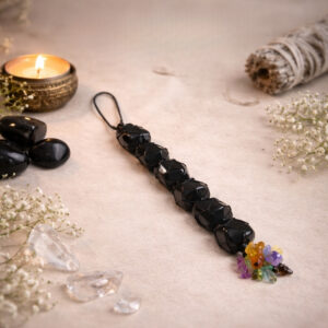 Black Tourmaline Chips Hanger