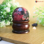 Rhodonite Sphere Ball (Diamond Cut)