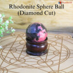 750 rhodonite sphere ball(diamond cut) (2)