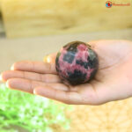 750 rhodonite sphere ball(diamond cut) (2)