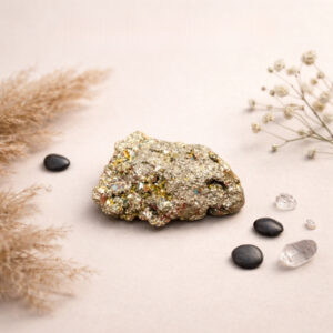 Golden Pyrite Rough Stone