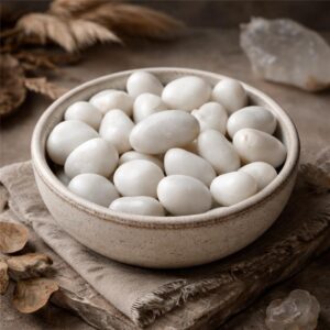 White Agate Tumble Stone