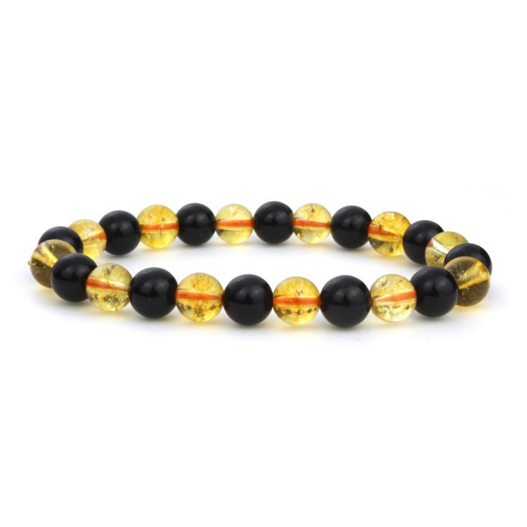 Black obsidian and citrine together deals
