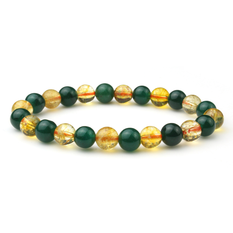 Crystal Bracelet | Buy Online Natural Citrine Crystal Bracelet - Shubhanjali