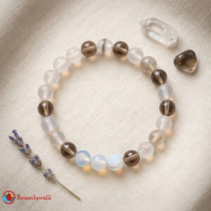 White Onyx Bracelet 8mm