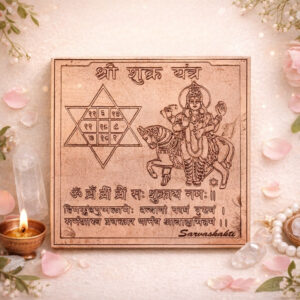 Shree Shukra Yantra, Shukra Yantram (4.5 x 4cm approx)