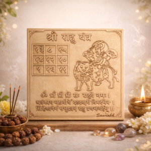Shree Raahu Yantra, Raahu Yantram (4.5 x 4cm approx)
