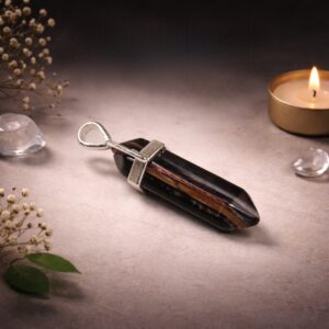 Black Banded Pencil Pendant – Remedywala