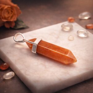 Carnelian Pencil Pendant – Remedywala