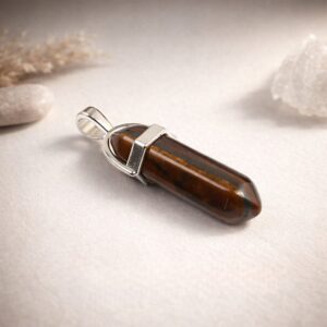 Tiger Eye Pencil Pendant – Remedywala