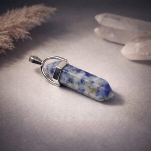 Sodalite Pencil pendant – Remedywala