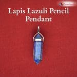 Lapis Lazuli Pencil Pendant
