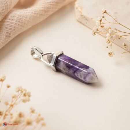 Amethyst Pencil Pendant – Remedywala