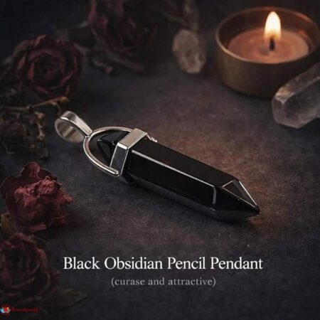 Black Obsidian Pencil Pendant – Remedywala