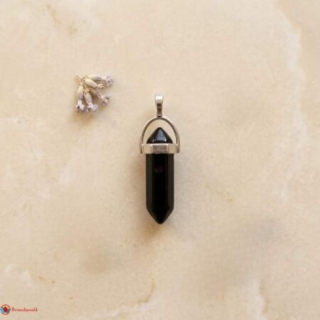 Black Obsidian Pencil Pendant - Remedywala