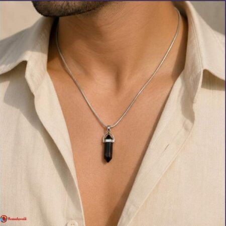 Black Obsidian Pencil Pendant – Remedywala