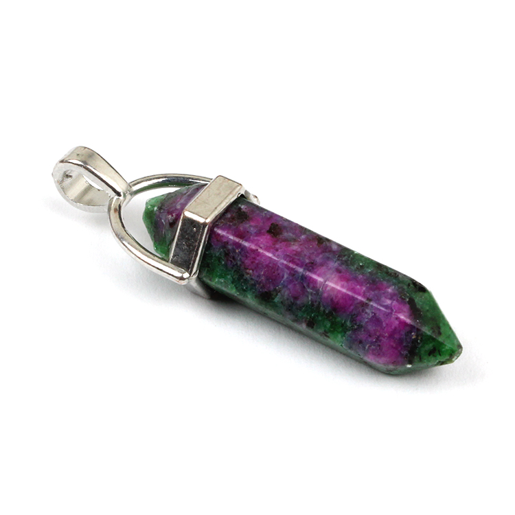 Ruby zoisite pendant clearance