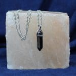 Black Banded Pencil Pendant