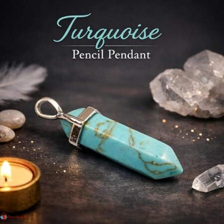 Turquoise Pencil Pendant – Remedywala