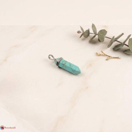 Turquoise Pencil Pendant - Remedywala