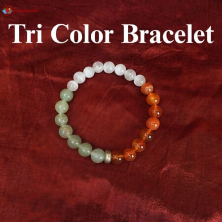 Tri Color Crystal Bracelet- Remedywala