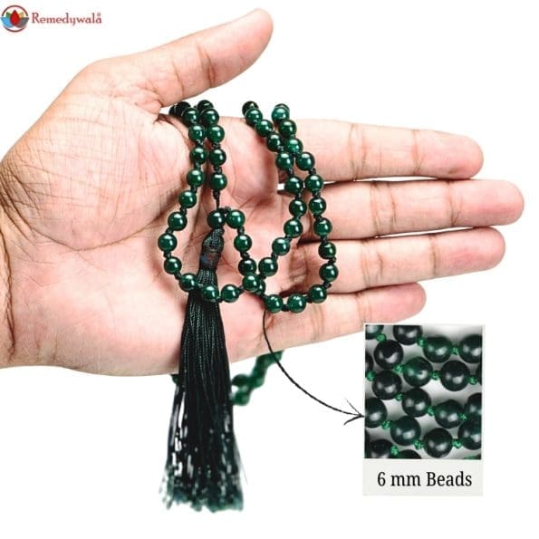 Green Jade Mala