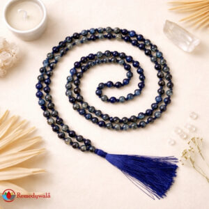 Lapis Lazuli Mala With Certificate 6mm Beads Japa Mala